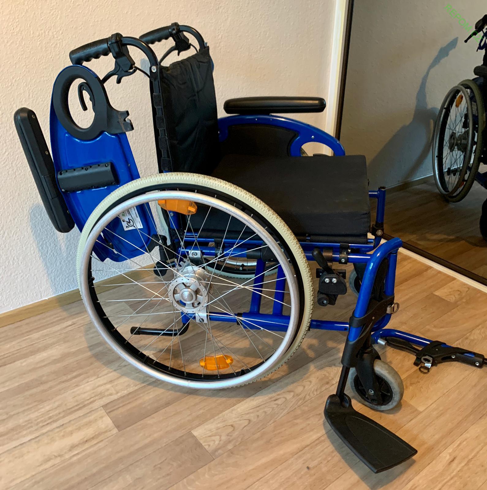 Tabulka šíří sedu invalidních vozíků