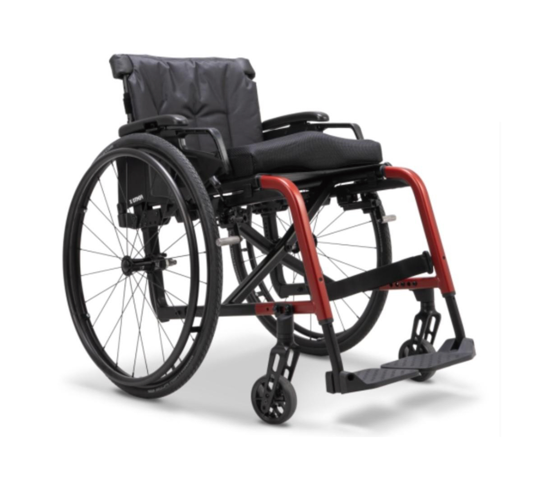 Invalidní vozík odlehčený MEYRA FEMTO X 1.185 aktivní, skládací