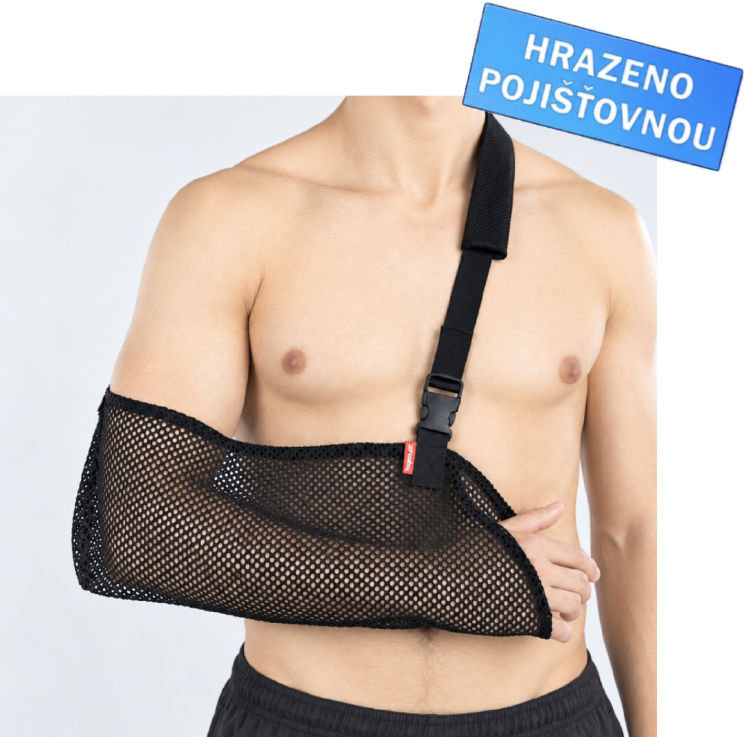 Závěs paže univerzální prodyšný