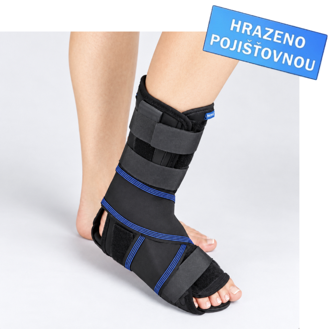 Ortéza na kotník s třemi fixačními pásky PAN8.02