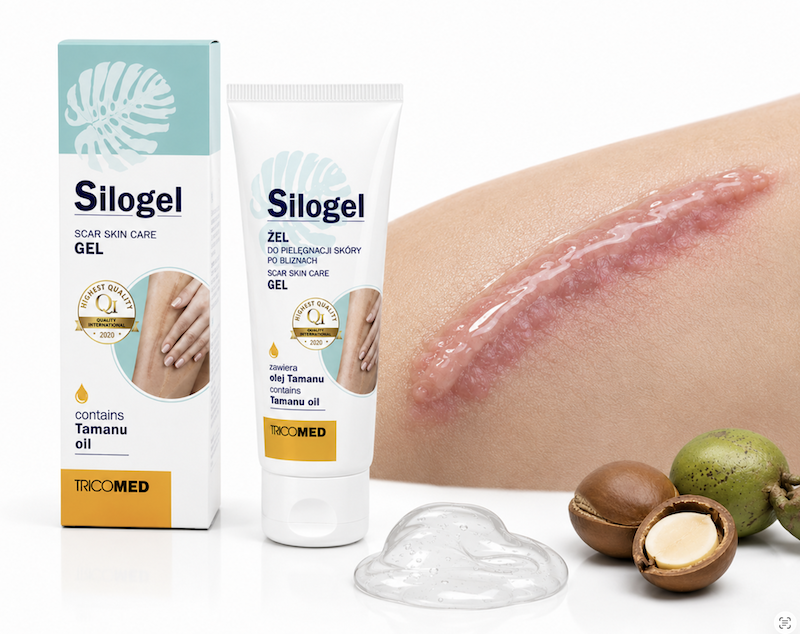 Gel na jizvy se silikonem Tricomed Silogel 50ml