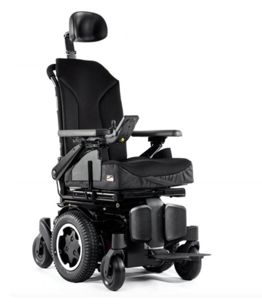 Elektrický invalidní vozík QUICKIE Q300 M mini - úzký šestikolový vozík