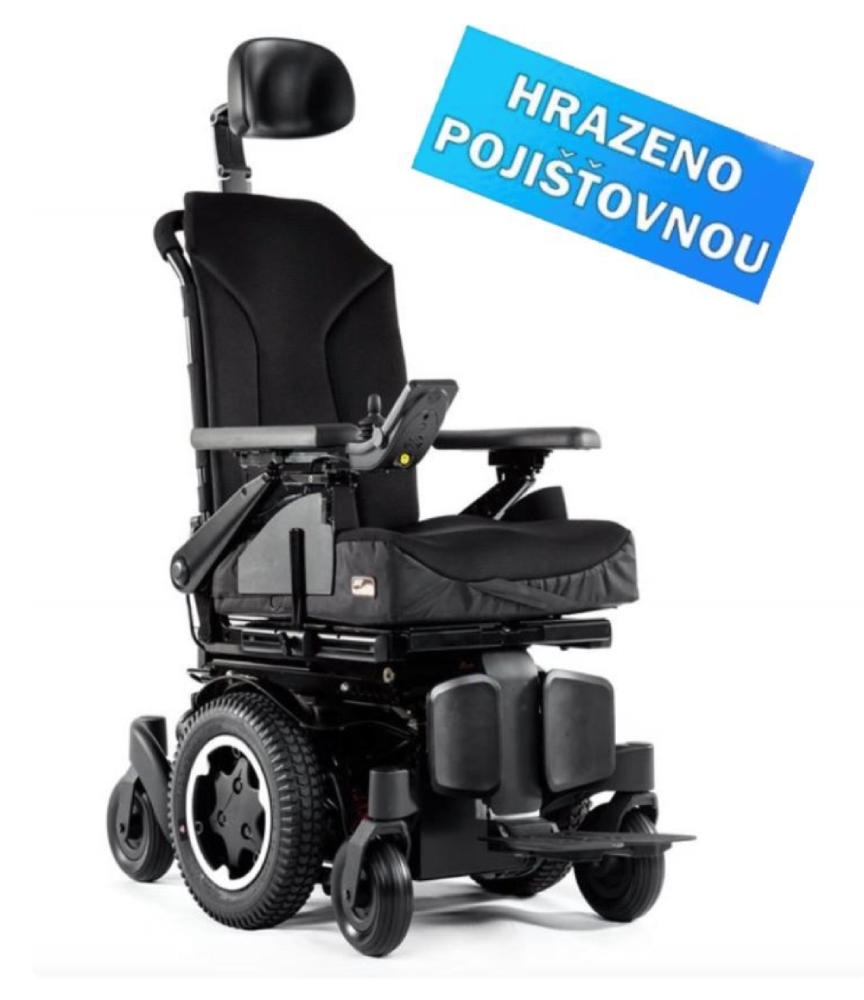 Elektrický invalidní vozík QUICKIE Q300 M mini - úzký šestikolový vozík