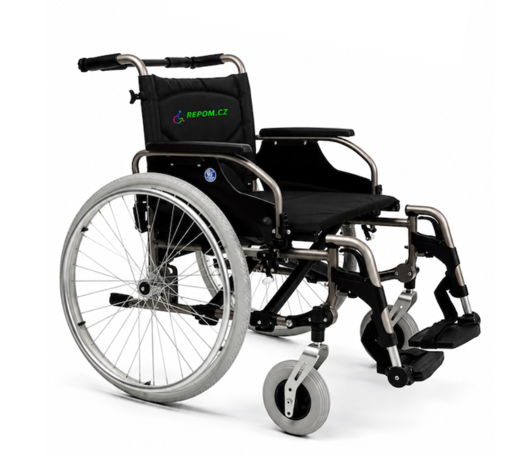 Invalidní vozík VERMEIREN V200 XL, odlehčený, poloaktivní