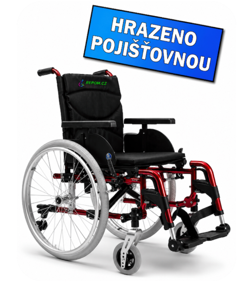 Invalidní vozík VERMEIREN V500 odlehčený, poloaktivní