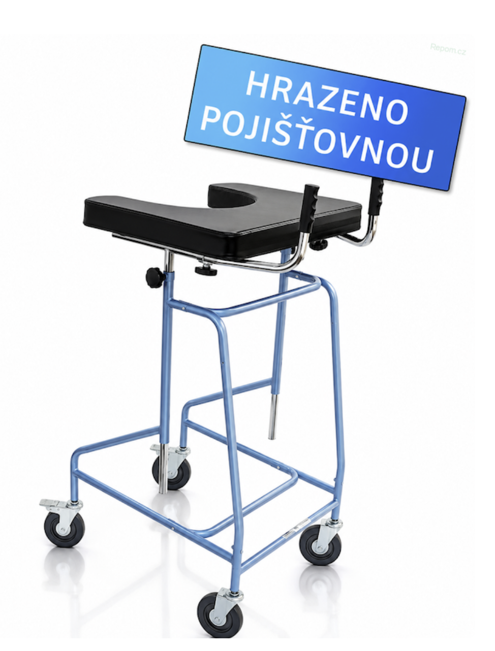 Chodítko AMBONA MAXI: s opěrnou deskou
