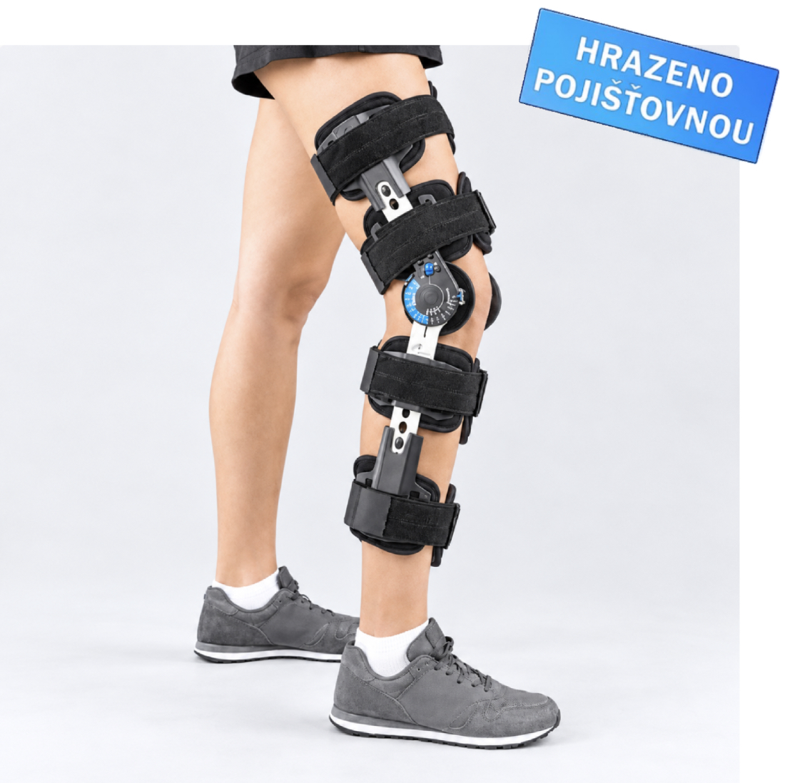 Pooperační kolenní ortéza s kloubem COMPACT PRO