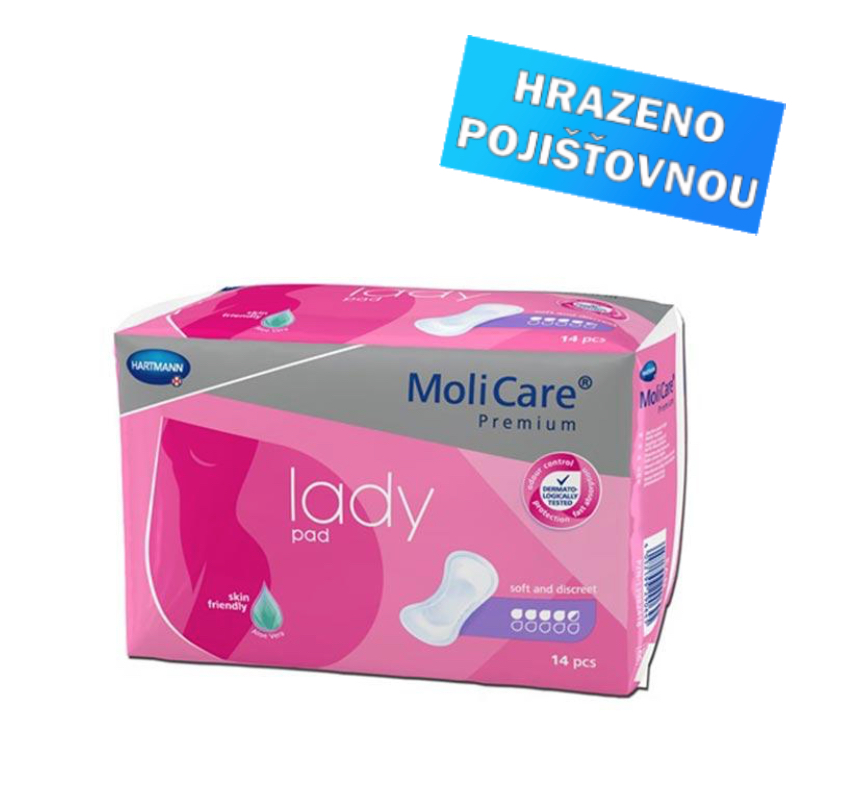 Vložky MoliCare Lady 4,5 kapky