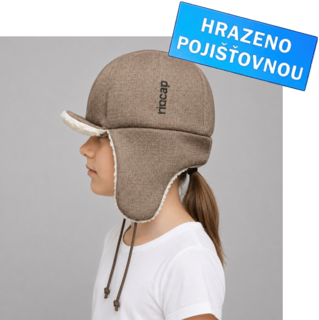 Dětská ochranná přilba RIBCAP BIEBER