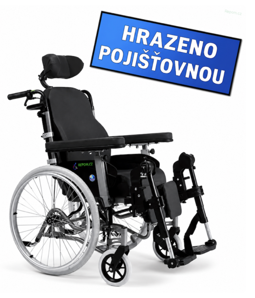 Invalidní vozík INOVYS II polohovací - mechanické polohování