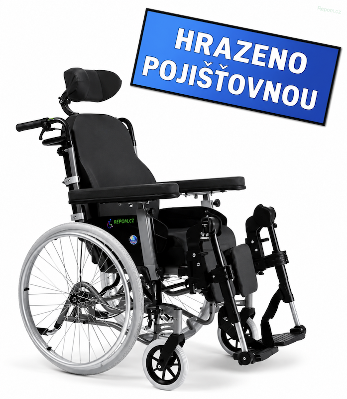 Invalidní vozík INOVYS II polohovací - mechanické polohování