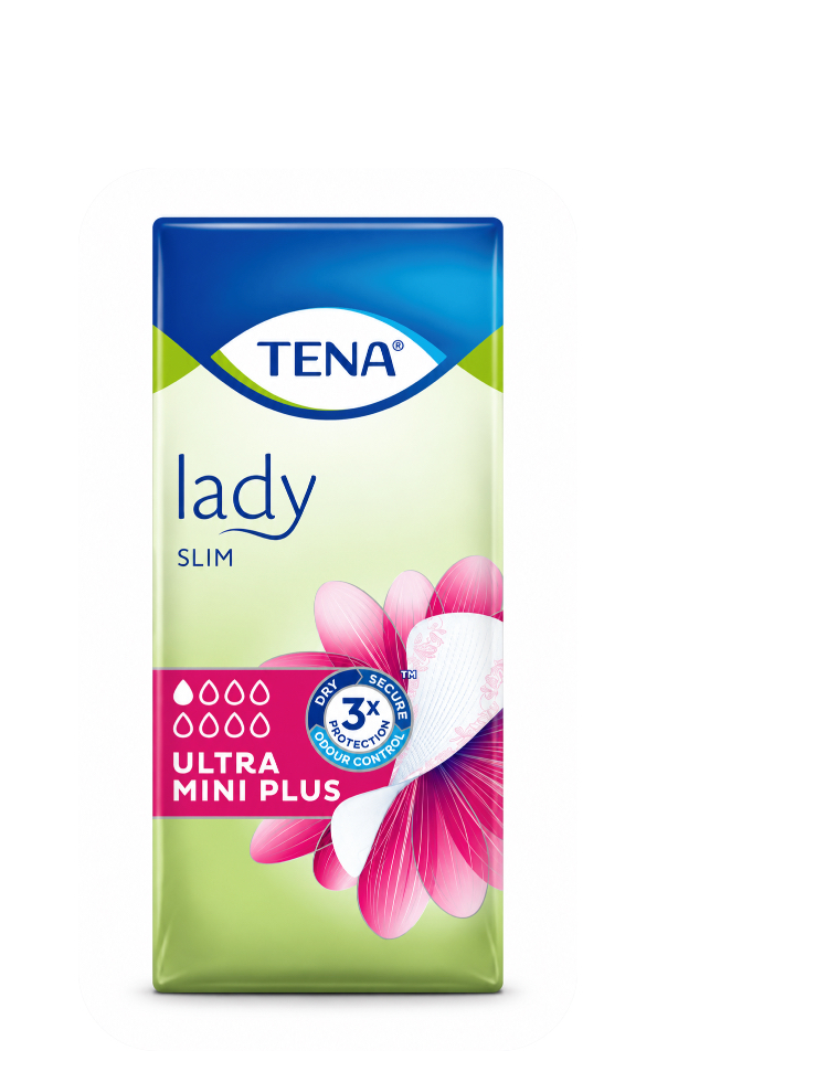 Vložky dámské inkontinenční TENA Lady Slim Ultra Mini Plus 1,5/8