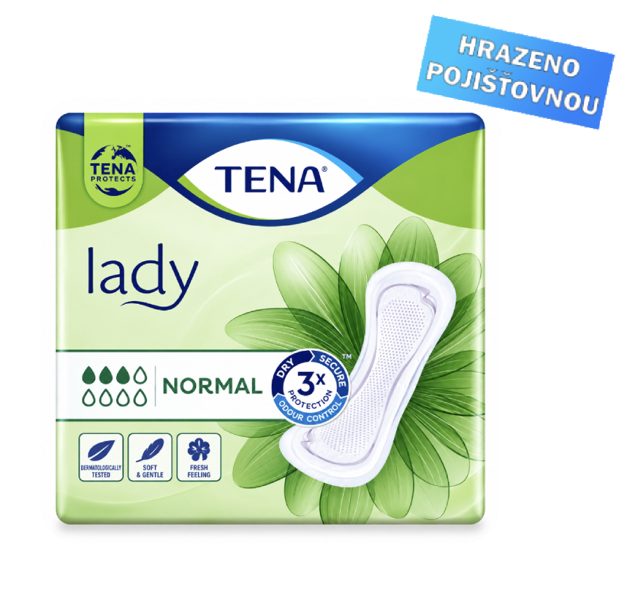 Vložky dámské inkontinenční TENA Lady Normal 3/8