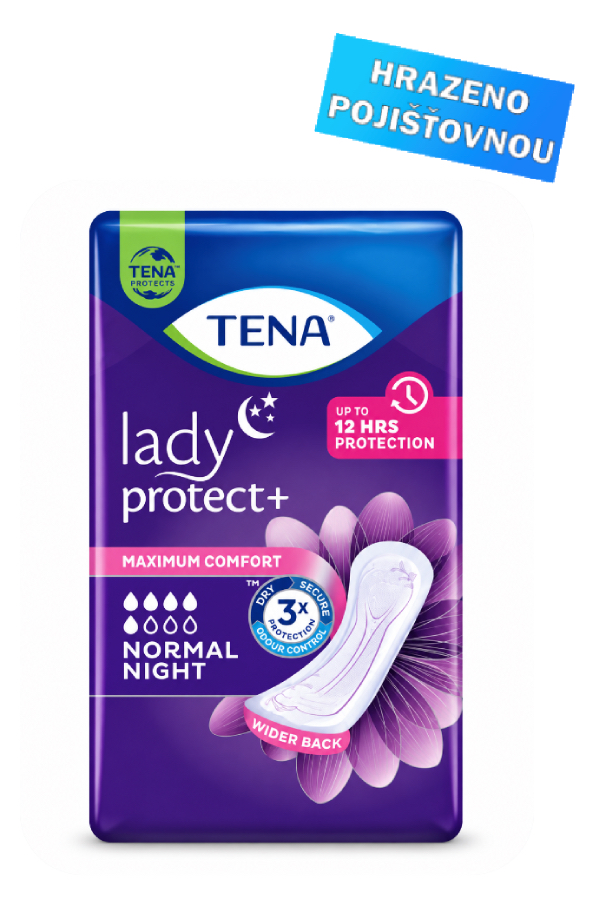 Vložky dámské inkonenční TENA Lady Normal Night 5/8