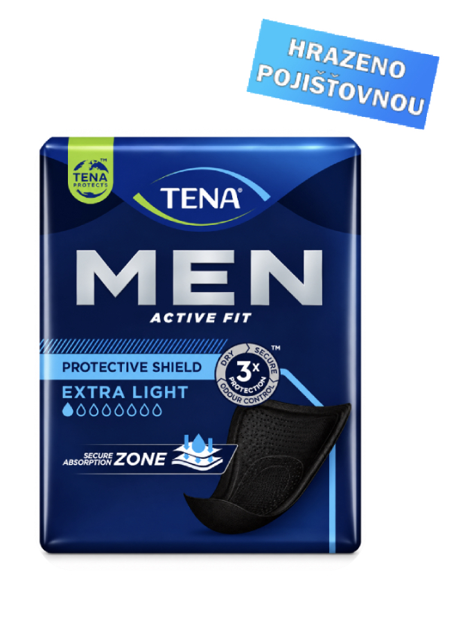 Vložky pánské Inkontinenční černé TENA Men Level 0