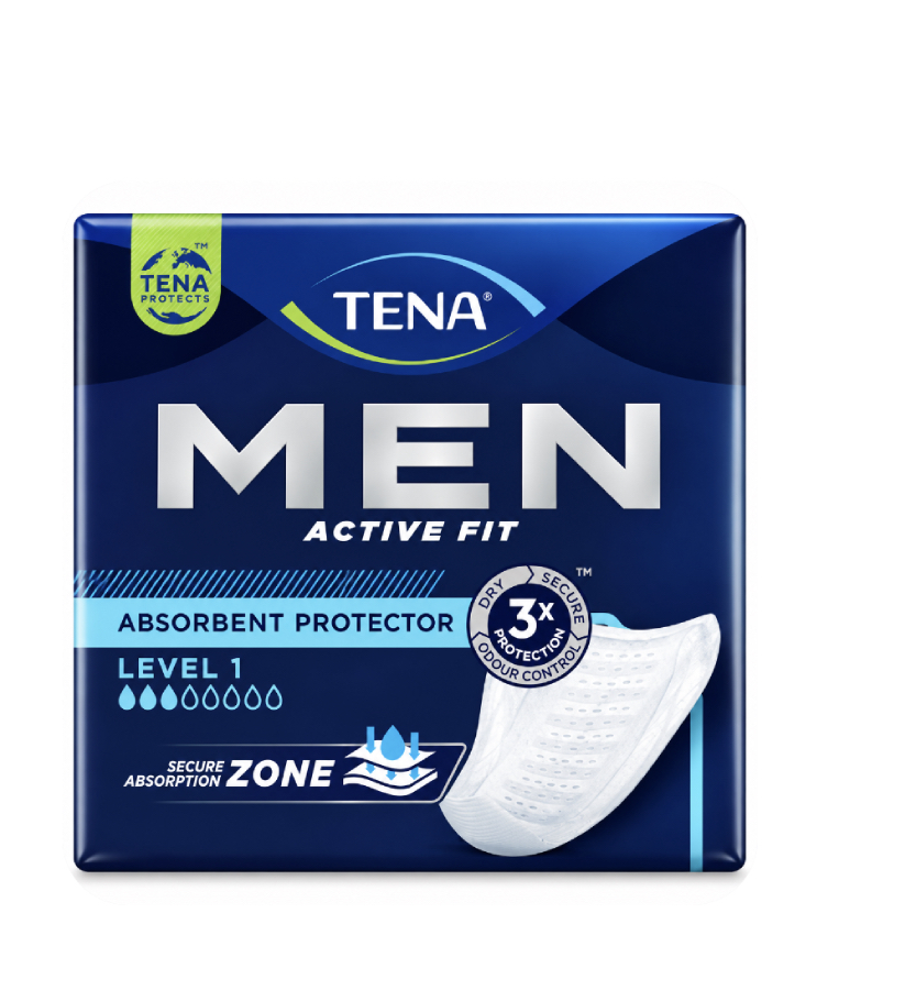 Vložky pánské Inkontinenční černé TENA Men Level 1
