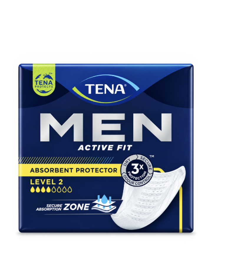 Vložky pánské Inkontinenční černé TENA Men Level 2