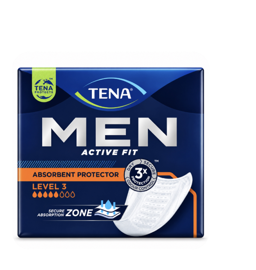 Vložky pánské Inkontinenční černé TENA Men Level 3