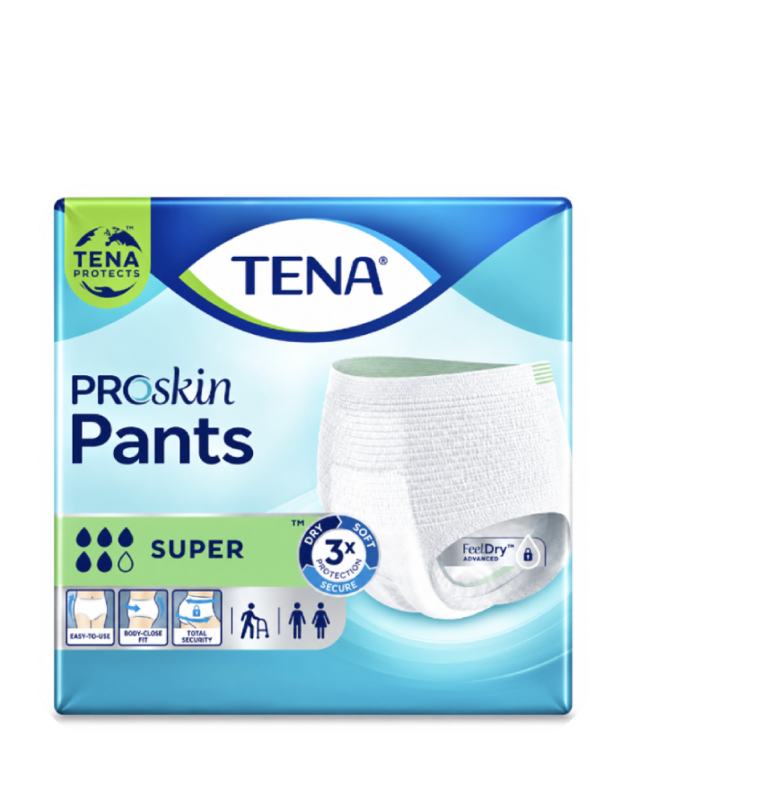 Inkontinenční prádlo Unisex TENA Pants Super 7/8 (S/M/L/XL)