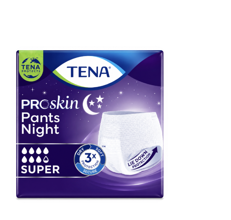 Inkontinenční prádlo Unisex TENA Pants Night Super 7,5/8 (M/L)