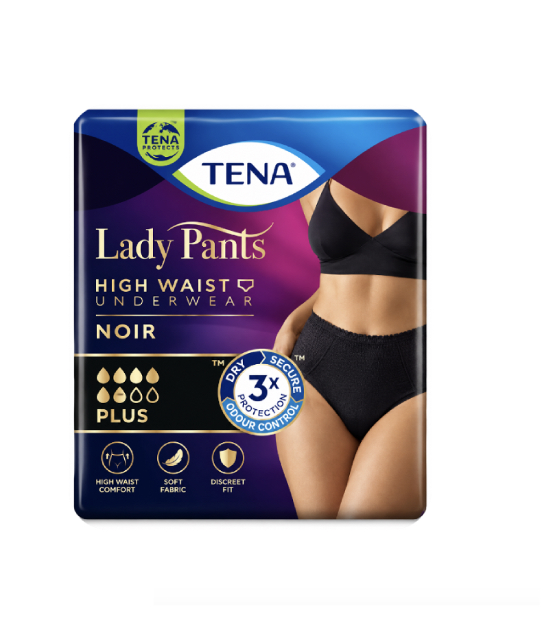 Dámské inkontinenční kalhotky TENA Lady Pants Plus Black (M/L)