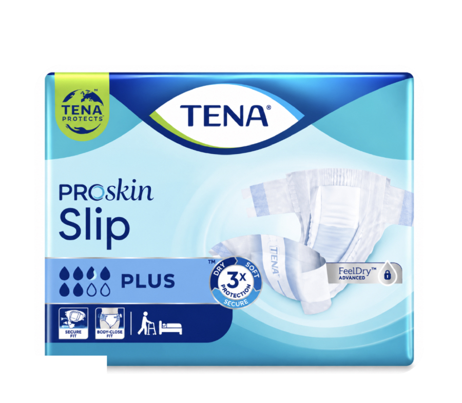 Plenkové zalepovací kalhotky TENA Slip Plus 6/8 (XS/S/M/L/XL)