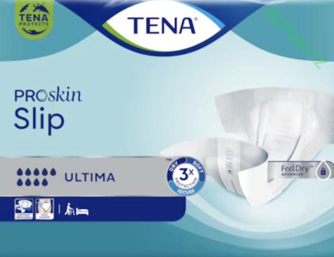 Plenkové zalepovací kalhotky TENA Slip Ultima 9/9 (M/L)