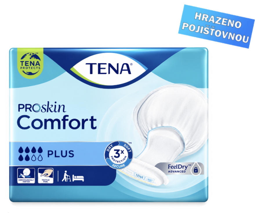 Vložné pleny TENA Comfort Plus 6/8