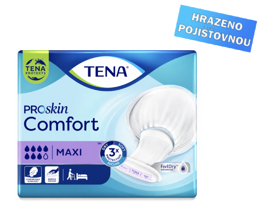 Vložné pleny TENA Comfort Maxi 8/8