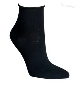 Zdravotní kotníkové ruličkové ponožky s ionty stříbra unisex