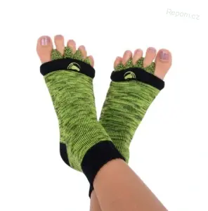 Adjustační ponožky zelené