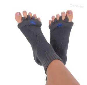 Adjustační ponožky šedé