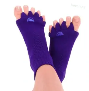 Adjustační ponožky fialové