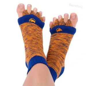 Adjustační ponožky oranžové