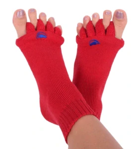 Adjustační ponožky červené