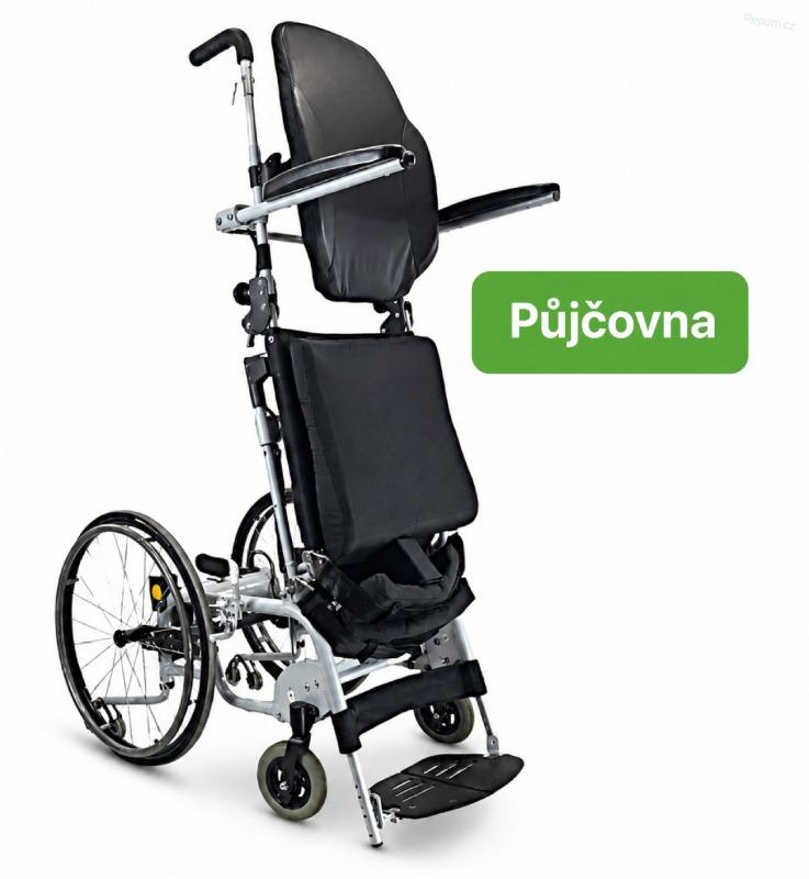 PŮJČENÍ vertikalizační mechanický invalidní vozík