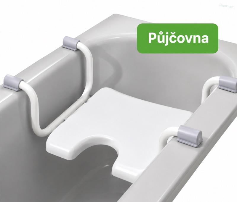PŮJČENÍ Sedačka na vanu s nastavitelnou šíří bez opěradla popoznořená