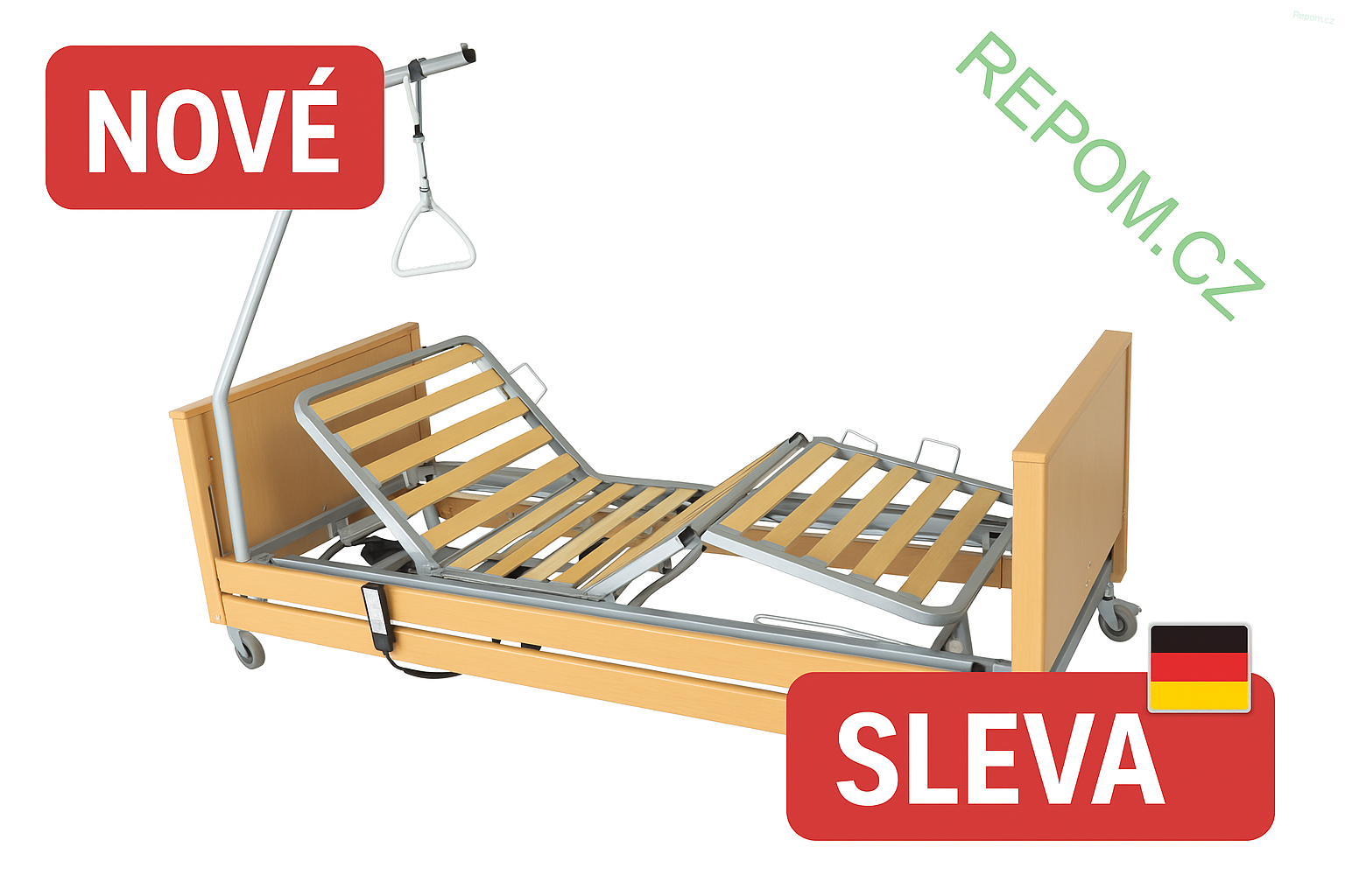 NOVÁ elektrická postel BURMEIER DALI přímý dovoz z Německa