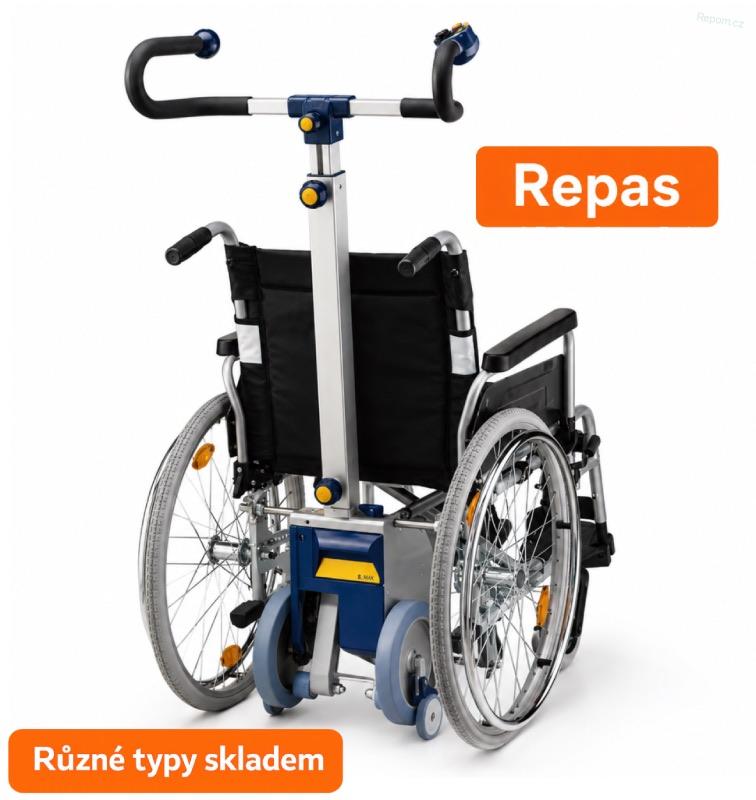 REPAS: Schodolez Scalamobil S-Max s vozíkem