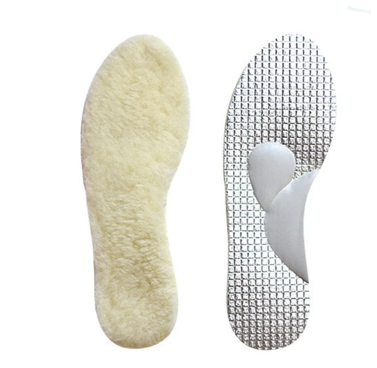  Ortopedické vložky s ovčím rounem (35-50)