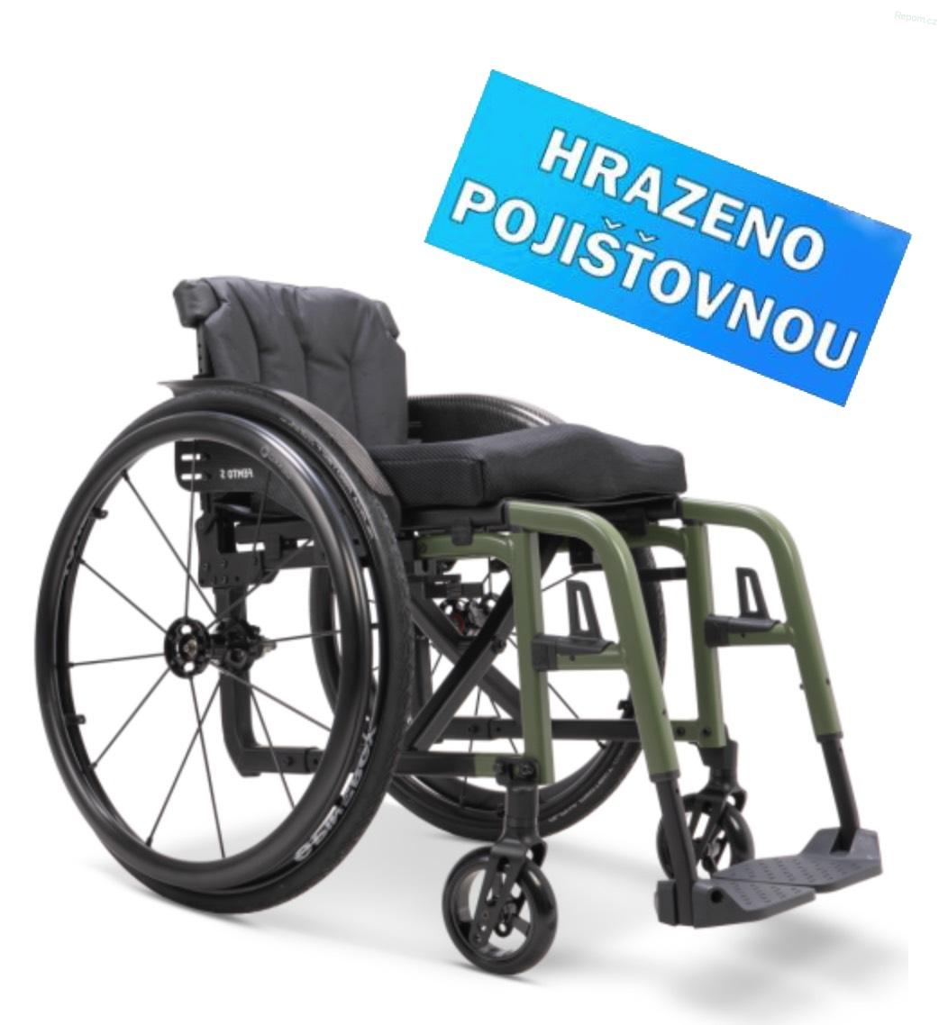 Invalidní vozík odlehčený MEYRA FEMTO S 1.186 - aktivní, skládací