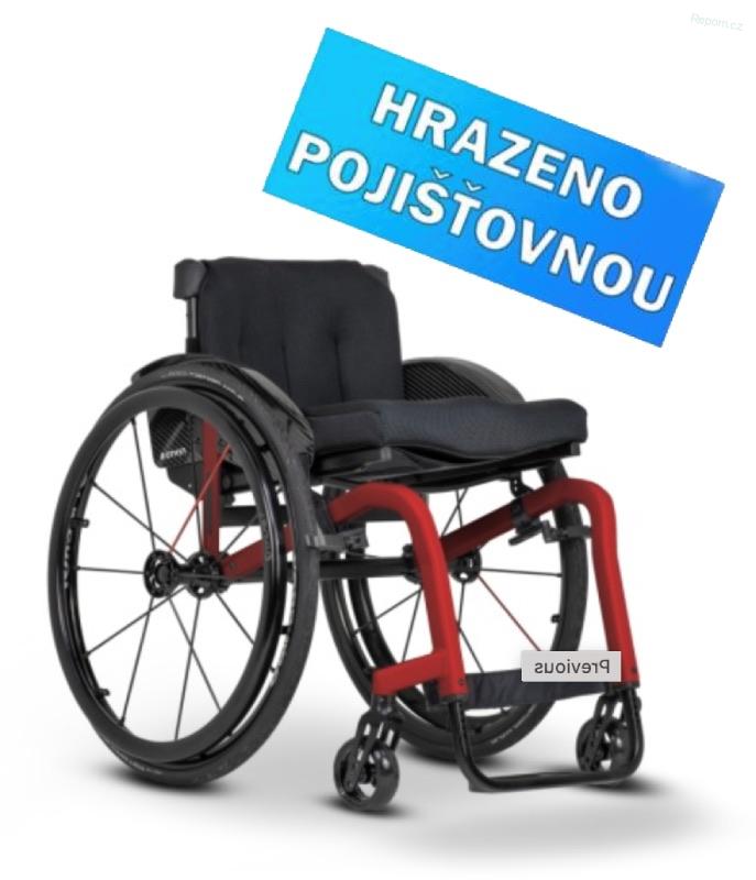Invalidní vozík odlehčený MEYRA FEMTO R 1.180 - aktivní, neskládací