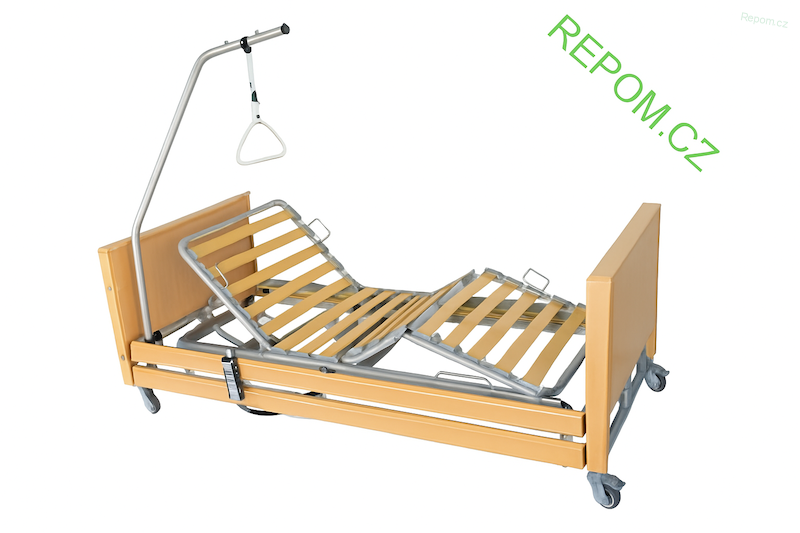 REPAS: Polohovací elektrické lůžko s lamelovým roštem