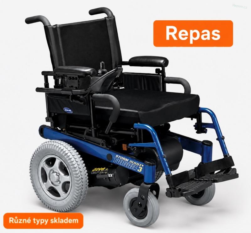 REPAS: Terénní elektrický invalidní vozík