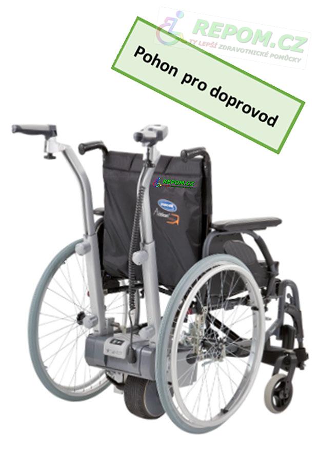 REPAS: Skládací elektrický invalidní vozík VIAMOBIL s pohonem pro doprovod