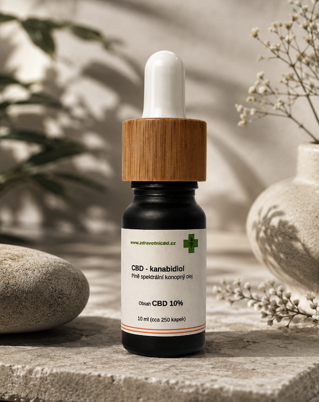 Zdravotní CBD olej 10%, Full spectrum 30ml