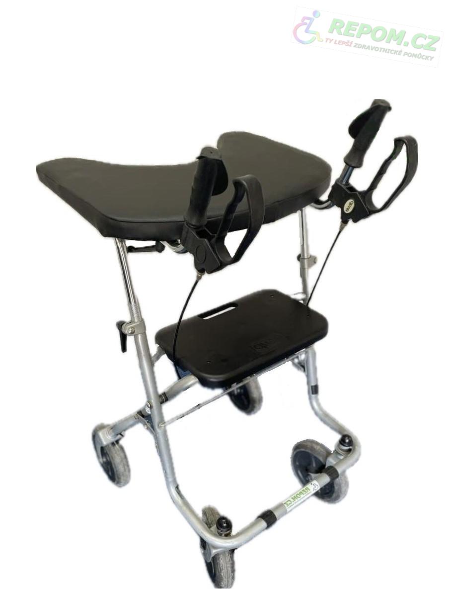 REPAS: Vysoké chodítko s opěrnou deskou a brzdami