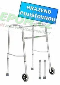 Chodítko TRIPLA: čtyřbodové/s kolečky/krokovací