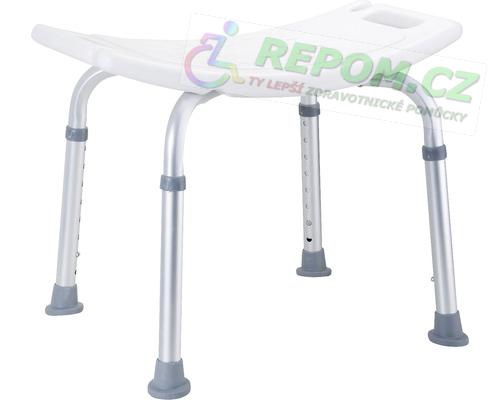 Stolička do sprchy se zahnutým sedátkem 