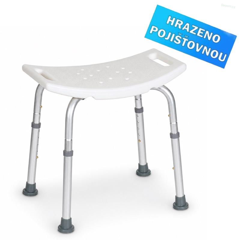 Stolička do sprchy se zahnutým sedátkem 